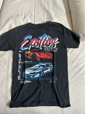 Boys Exotics Racing Graphic Tee set- Size M